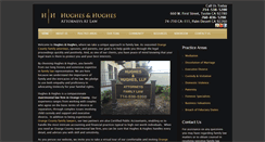 Desktop Screenshot of hughesandhughes.org